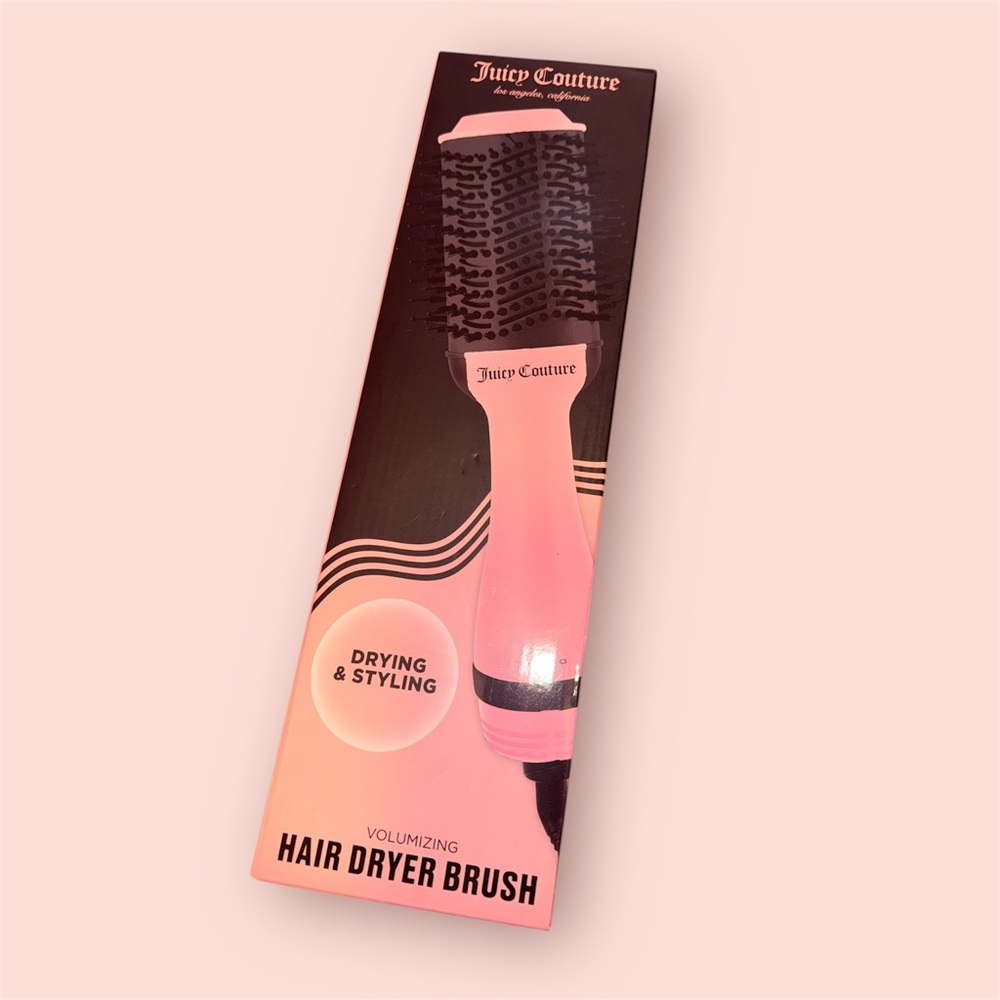 Juicy Couture Pink Hair Dryer Brush